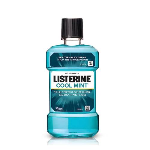 Listerine cool mint mouthwash 250 ml