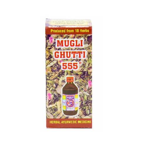 Mugli Ghutti 555 Tonic For Childeren Herbal Ayurvedic Medicine 180 ml